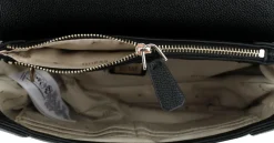 Guess Fedora Flap Schultertasche Schwarz