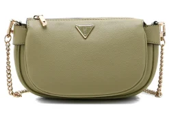 Guess Fedora Shoulder Bag Sage