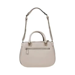 Guess FEDORA SHOULDER SATCHEL Bone