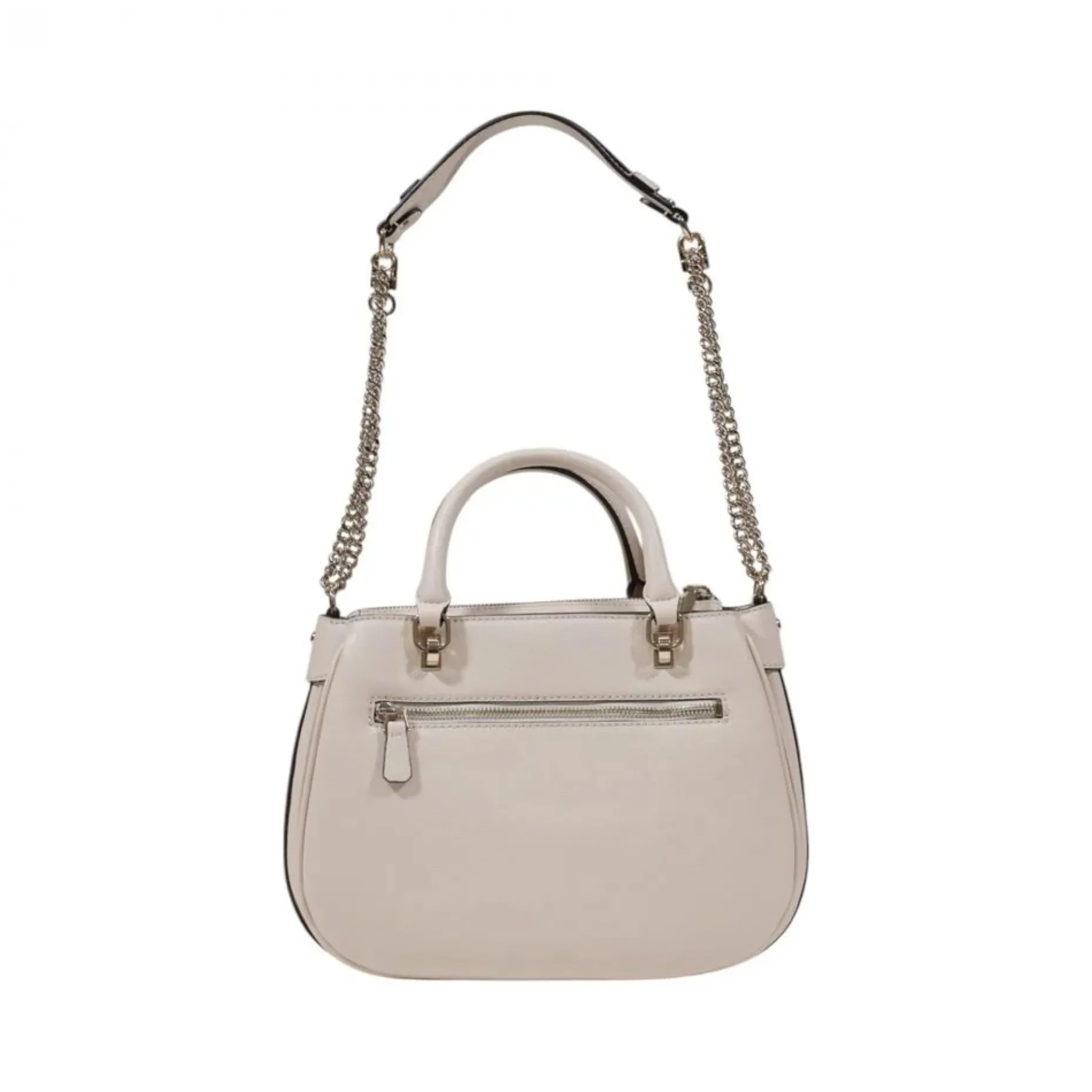 Guess FEDORA SHOULDER SATCHEL Bone