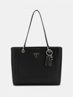 Guess Handtasche Shopper Noelle Saffiano Black