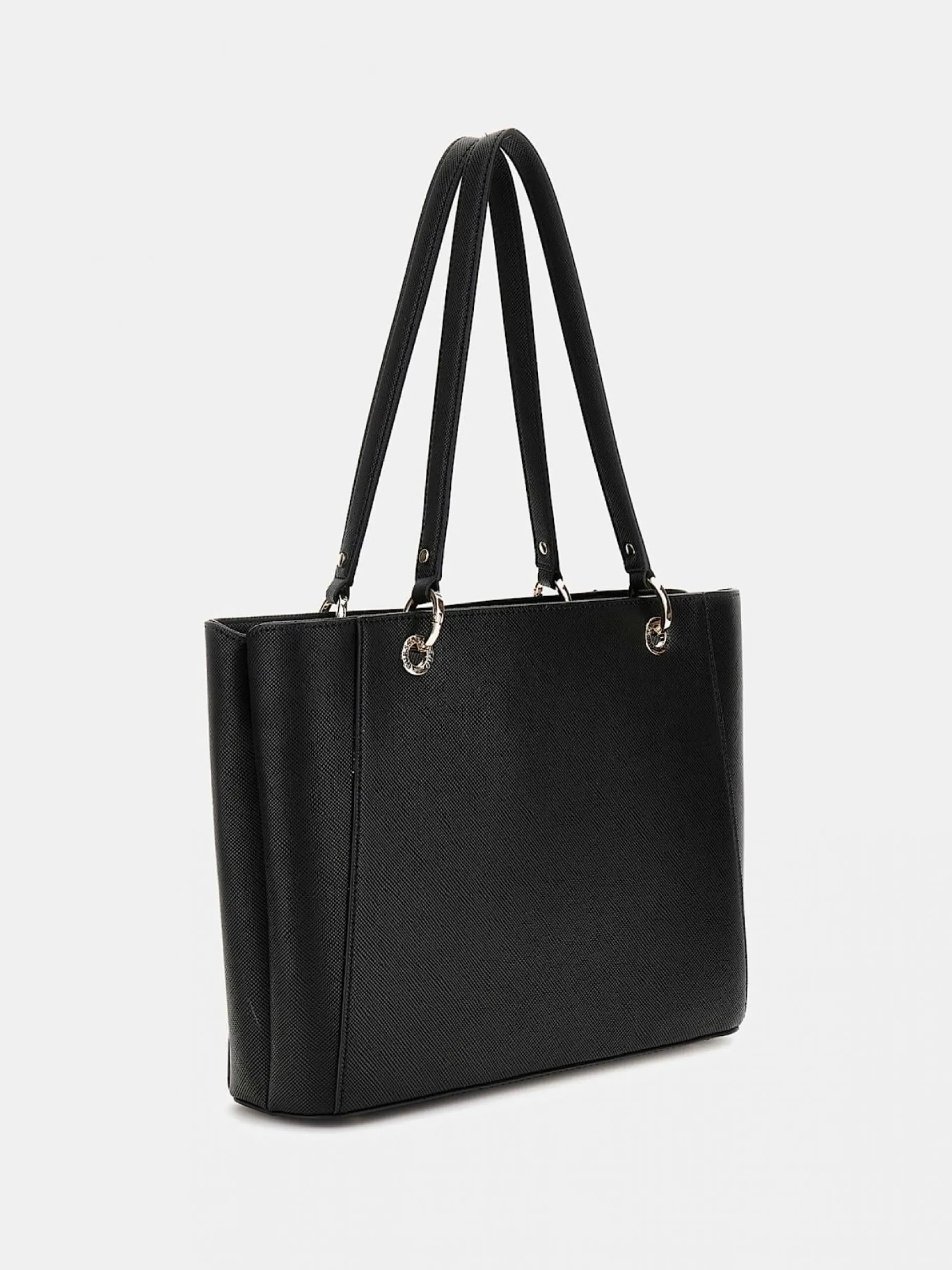 Guess Handtasche Shopper Noelle Saffiano Black