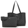 Guess Shoppertasche Brenton Tote Coal Logo