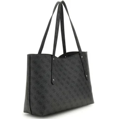 Guess Shoppertasche Brenton Tote Coal Logo