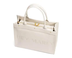 Hey Marly Classy Signature Bag Vegan Leder - Variante: Crema