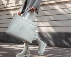 Hey Marly Classy Signature Bag Vegan Leder - Variante: Crema