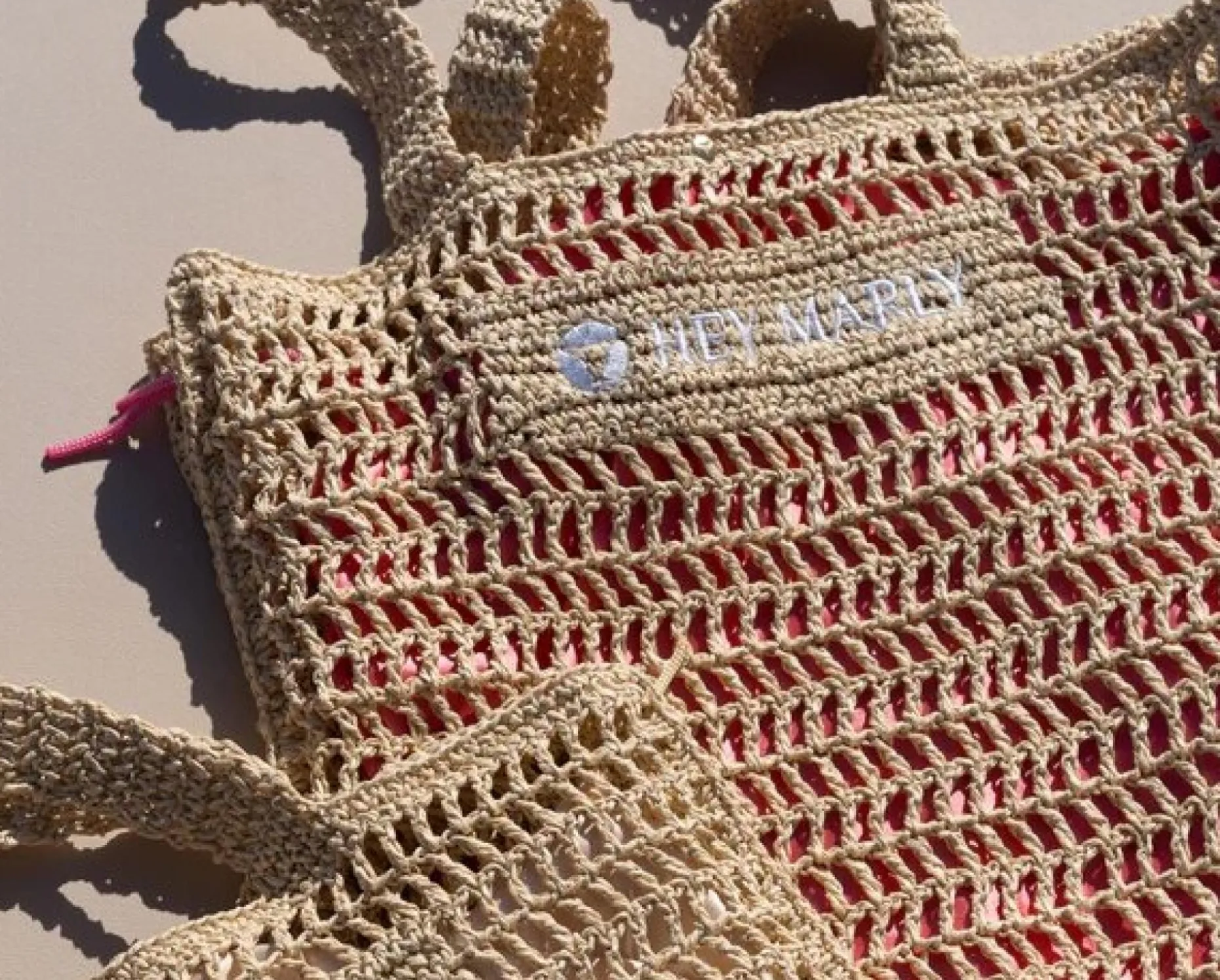 Hey Marly Crochet Bag - Variante: Coral