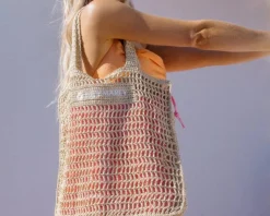 Hey Marly Crochet Bag - Variante: Coral