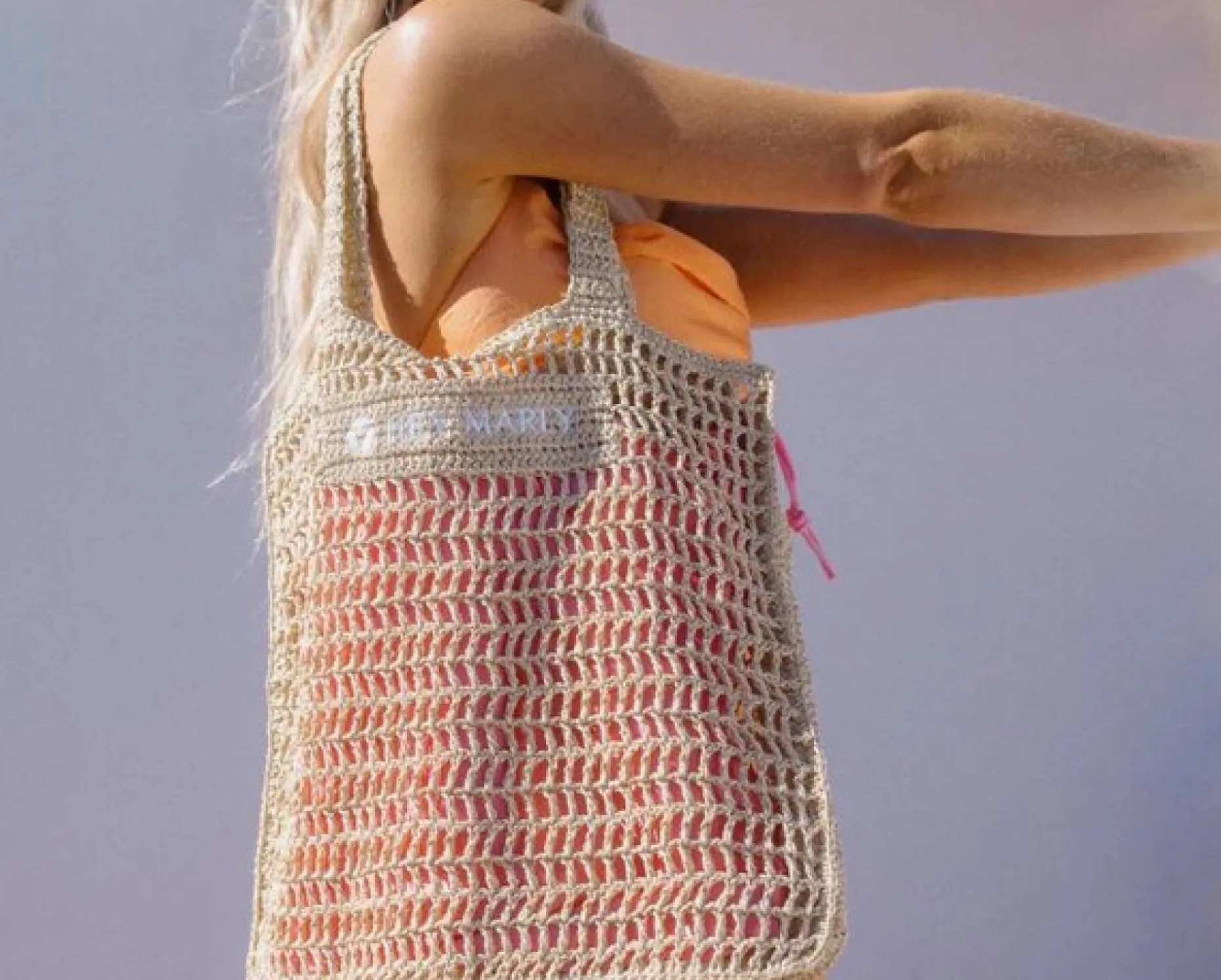 Hey Marly Crochet Bag - Variante: Coral