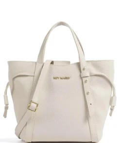 Hey Marly Shoppertasche Pretty Wonder Leder S - Crema