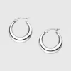 icrush Ohrringe Curvy Classics Silber