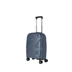 Impackt IP1 USB Port Glacier Blue 4-Doppelrollen Trolley S 55 cm
