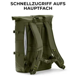Johnny Urban Rucksack  Allen Move Large - Olive