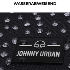 Johnny Urban Rucksack  Allen Medium Schwarz-Rosa