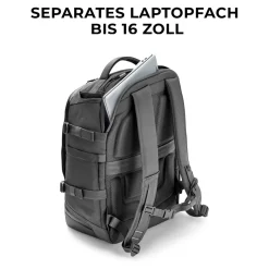 Johnny Urban Rucksack  Jack  - Dark Grey