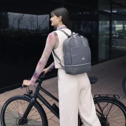 Johnny Urban Rucksack Jona Medium Bike  Dunkelgrau
