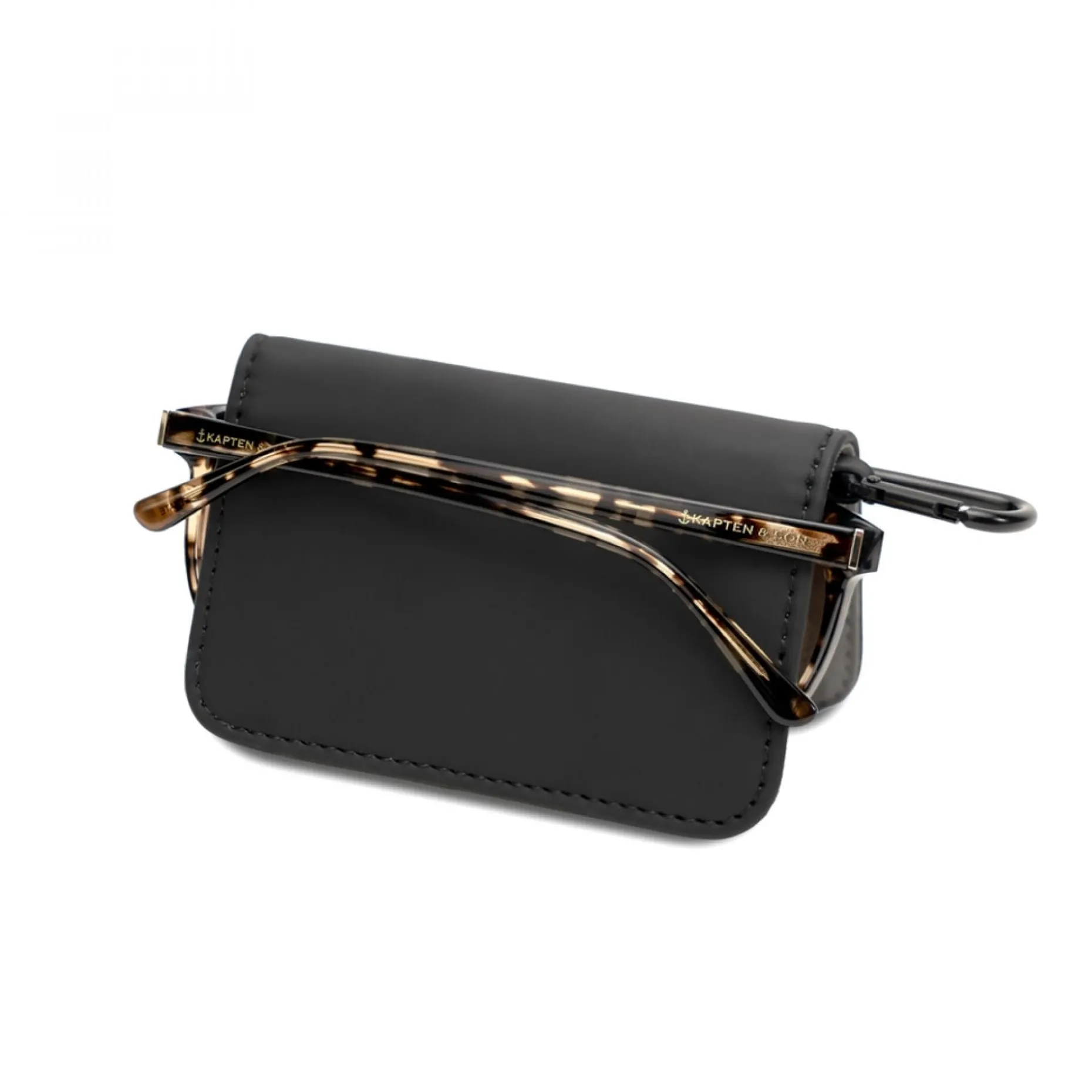 Kapten & Son Brillenetui Eyewear Pouch - Farbe: Schwarz
