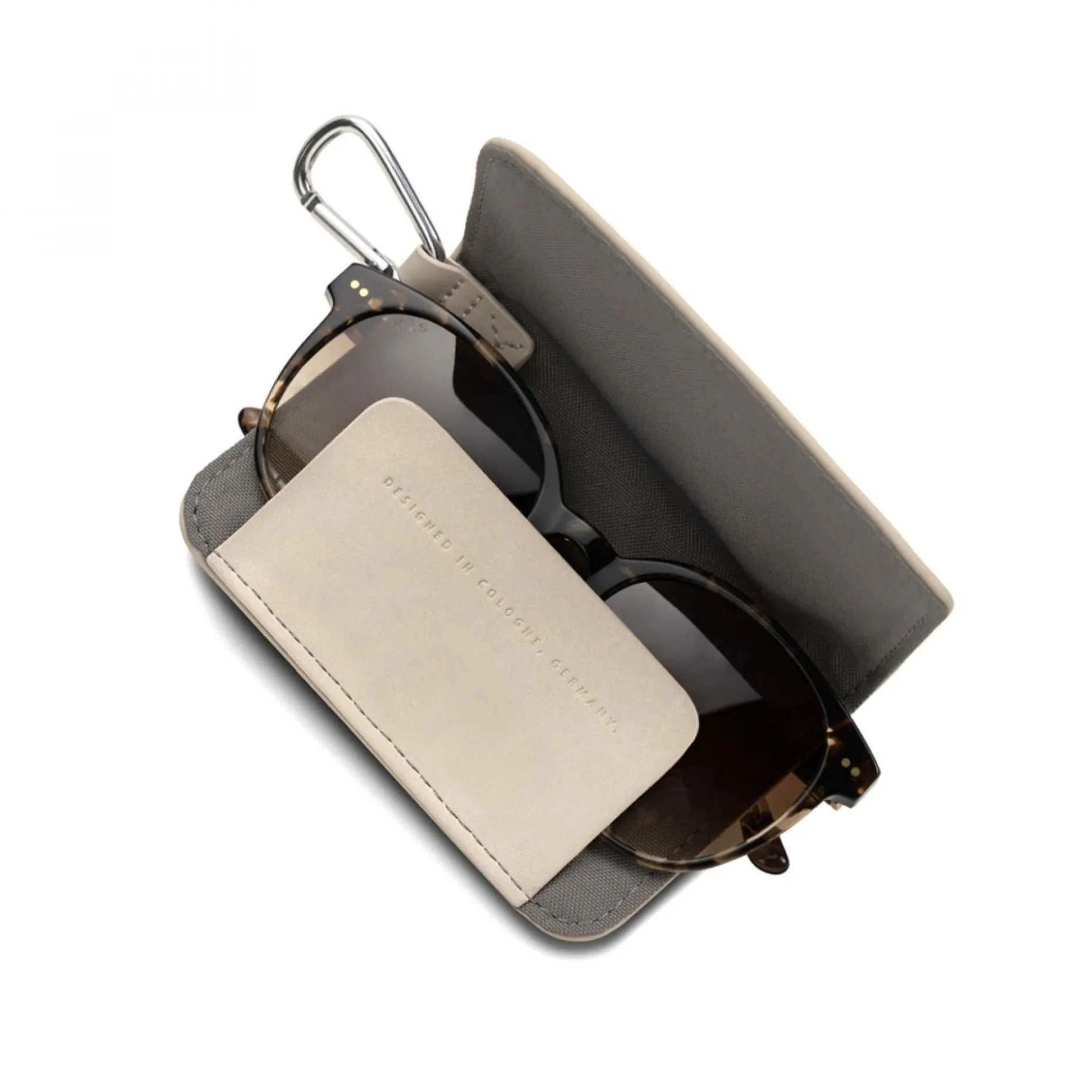 Kapten & Son Brillenetui Eyewear Pouch - Farbe: Sandstone