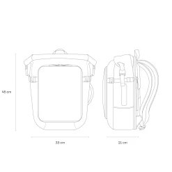 Kapten & Son Rucksack Lisbon - Farbe: Sandstone