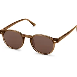 Kapten & Son Sonnenbrille Marais - Transparent Caramel Brown