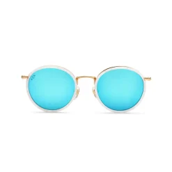 Kapten & Son Sonnenbrille Amsterdam - Farbe: Pearl Blue Mirrored