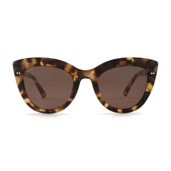 Kapten & Son Sonnenbrille Sofia - Amber Tortoise Brown