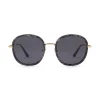 Kapten & Son Sonnenbrille Amsterdam large - Farbe: Pearl Black