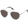 Kapten & Son Sonnenbrille Soho - Farbe: Silber Brown