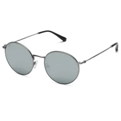 Kapten & Son Sonnenbrille London - Farbe: Silber Grey Mirrored