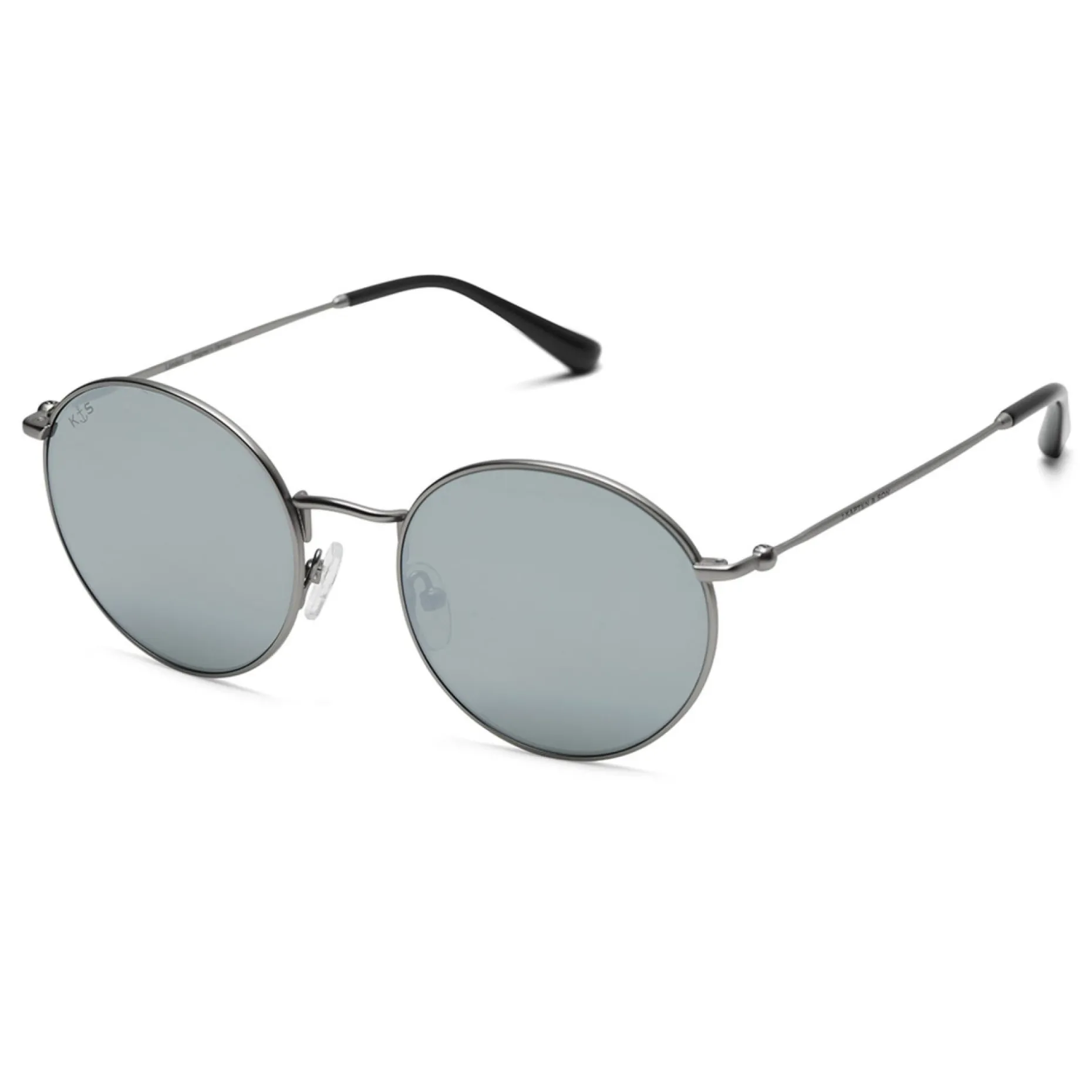 Kapten & Son Sonnenbrille London - Farbe: Silber Grey Mirrored