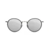 Kapten & Son Sonnenbrille Amsterdam - Farbe: All Grey Mirrored