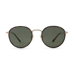 Kapten & Son Sonnenbrille London - Farbe: Gold Tortoise Green