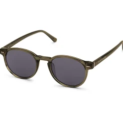 Kapten & Son Sonnenbrille Marais - Farbe: Transparent Olive Black
