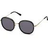 Kapten & Son Sonnenbrille Amsterdam large - Farbe: Schwarz