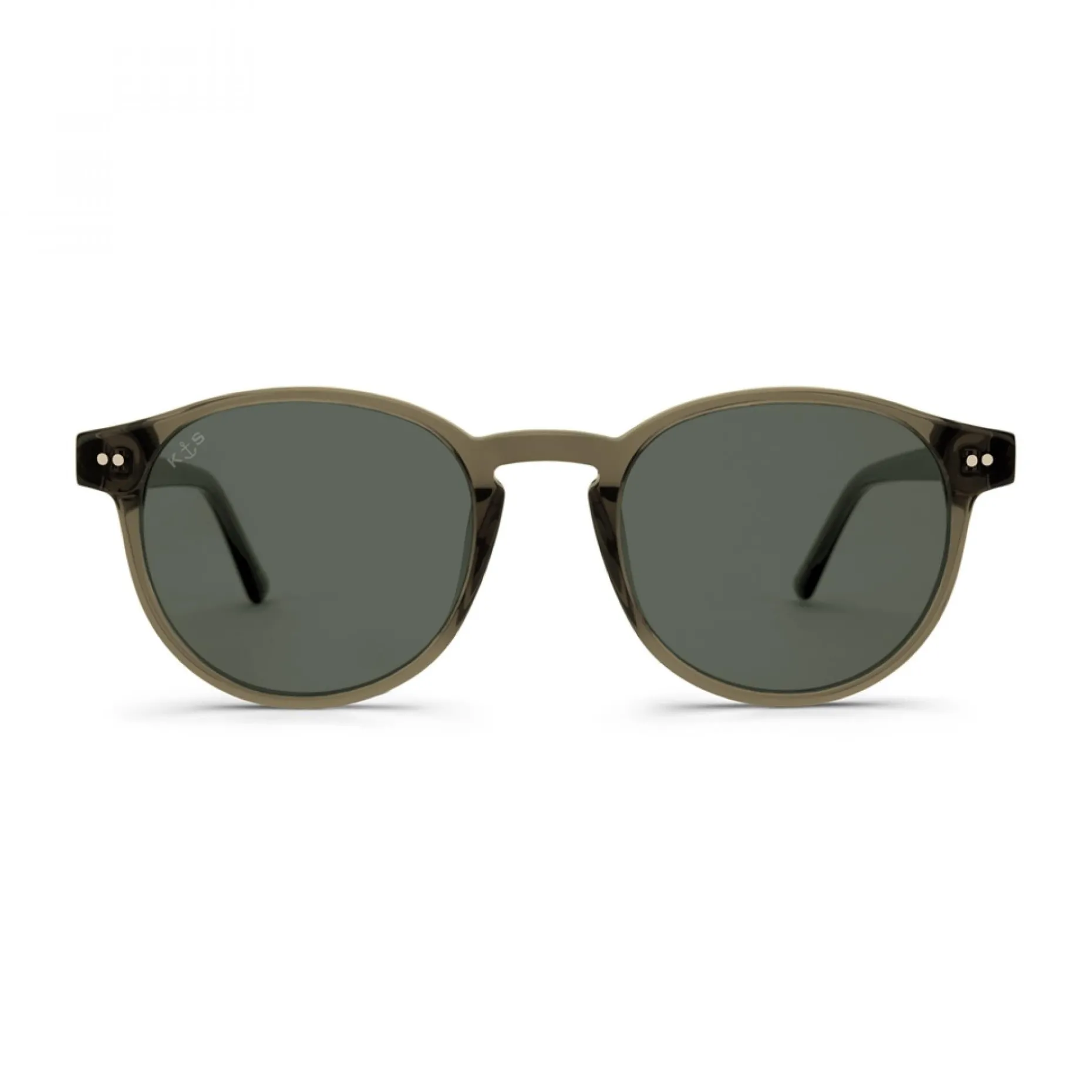 Kapten & Son Sonnenbrille Marais - Farbe: Transparent Olive Green