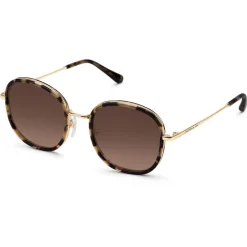 Kapten & Son Sonnenbrille Amsterdam large - Farbe: Amber Tortoise Brown Rotterdam