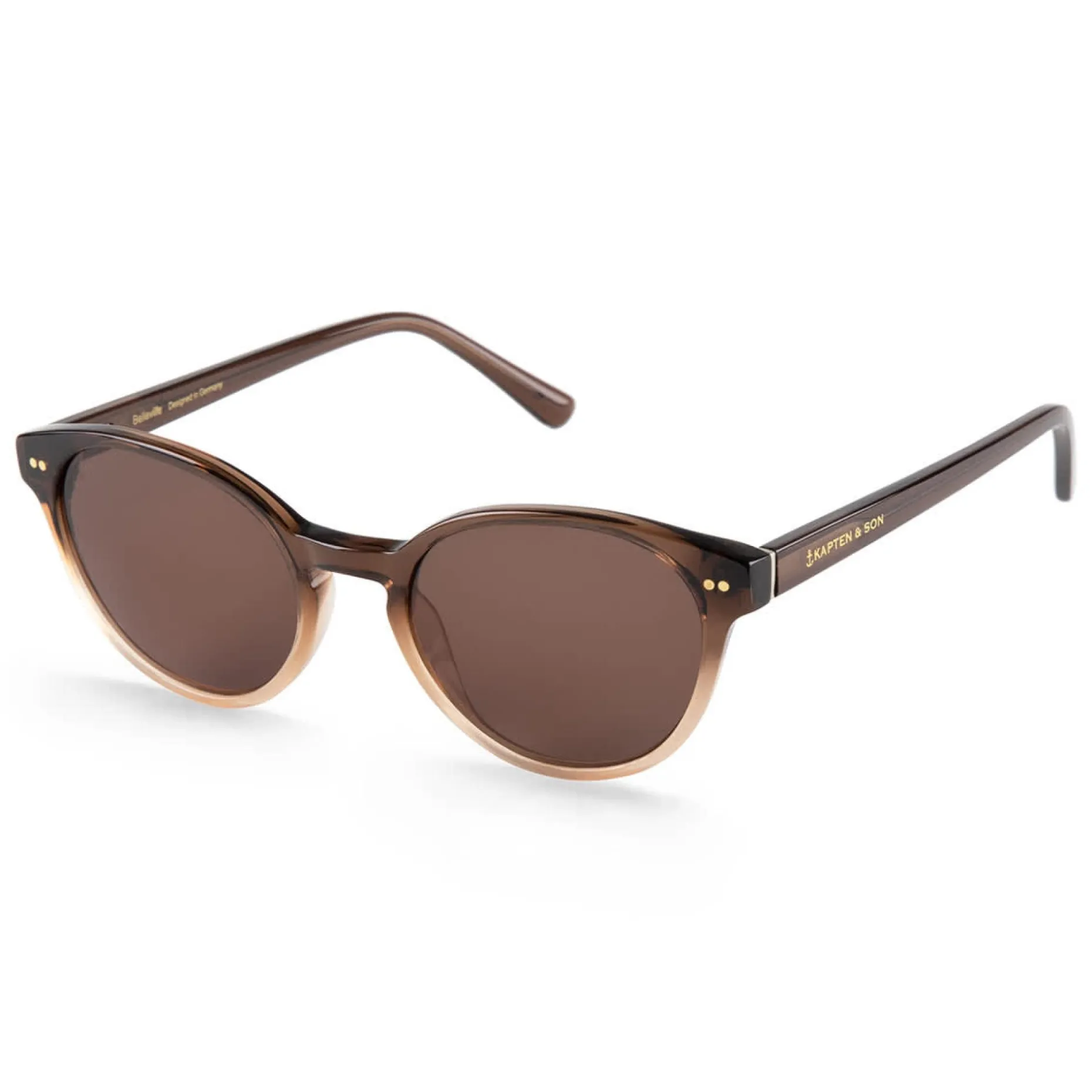 Kapten & Son Sonnenbrille Belleville - Farbe: Brown Gradient