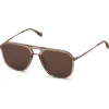 Kapten & Son Sonnenbrille Zurich - Farbe: Transparent Hazel Brown