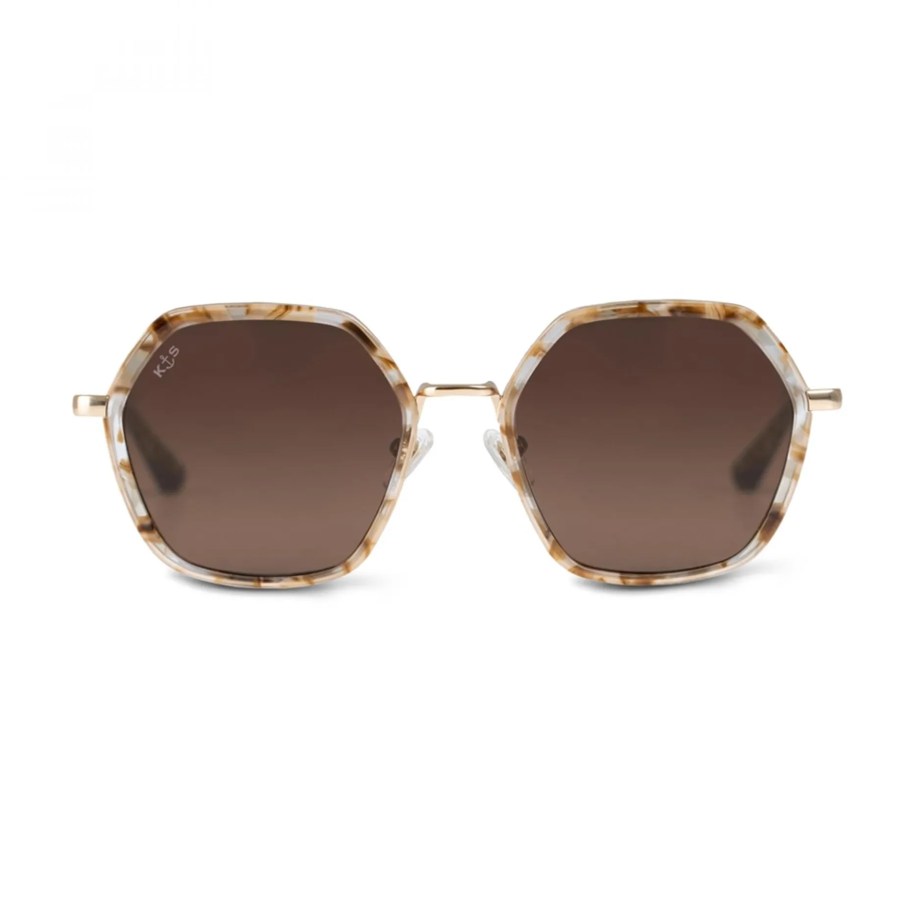 Kapten & Son Sonnenbrille Amsterdam - Edge Toffee Tortoise Brown