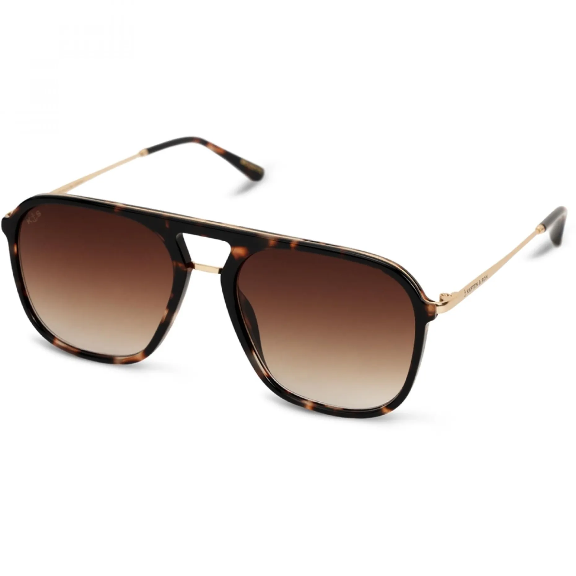 Kapten & Son Sonnenbrille Zurich - Farbe: Umber Tortoise Brown
