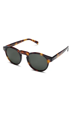 Kapten & Son Sonnenbrille Berkeley - Farbe: Tortoise Green Braun Grün