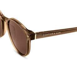 Kapten & Son Sonnenbrille Marais - Transparent Caramel Brown