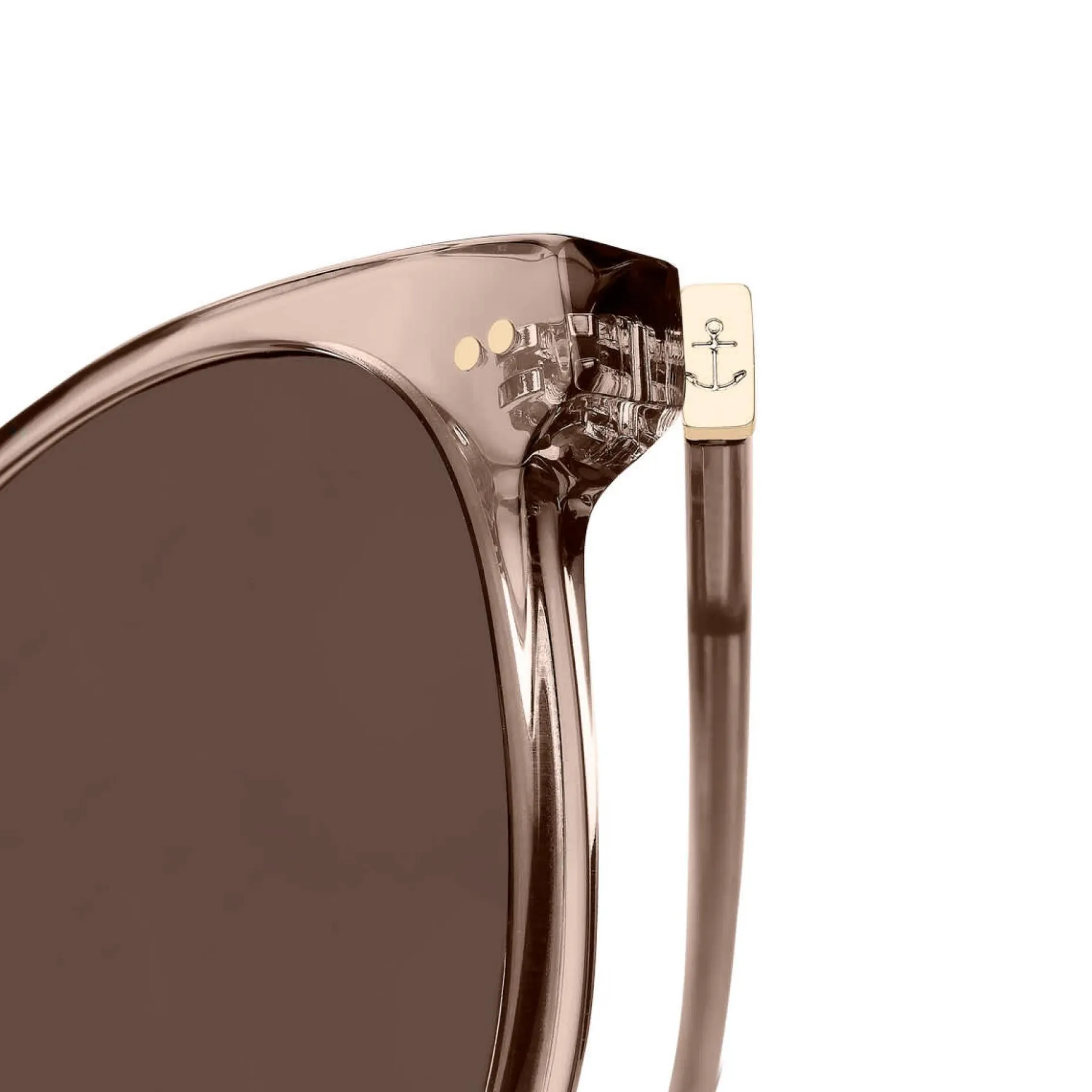 Kapten & Son Sonnenbrille Nairobi - Farbe: Transparent Hazel Brown