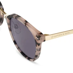 Kapten & Son Sonnenbrille Prague - Farbe: Sand Tortoise Black