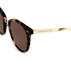 Kapten & Son Sonnenbrille Prague - Farbe: Amber Tortoise Brown