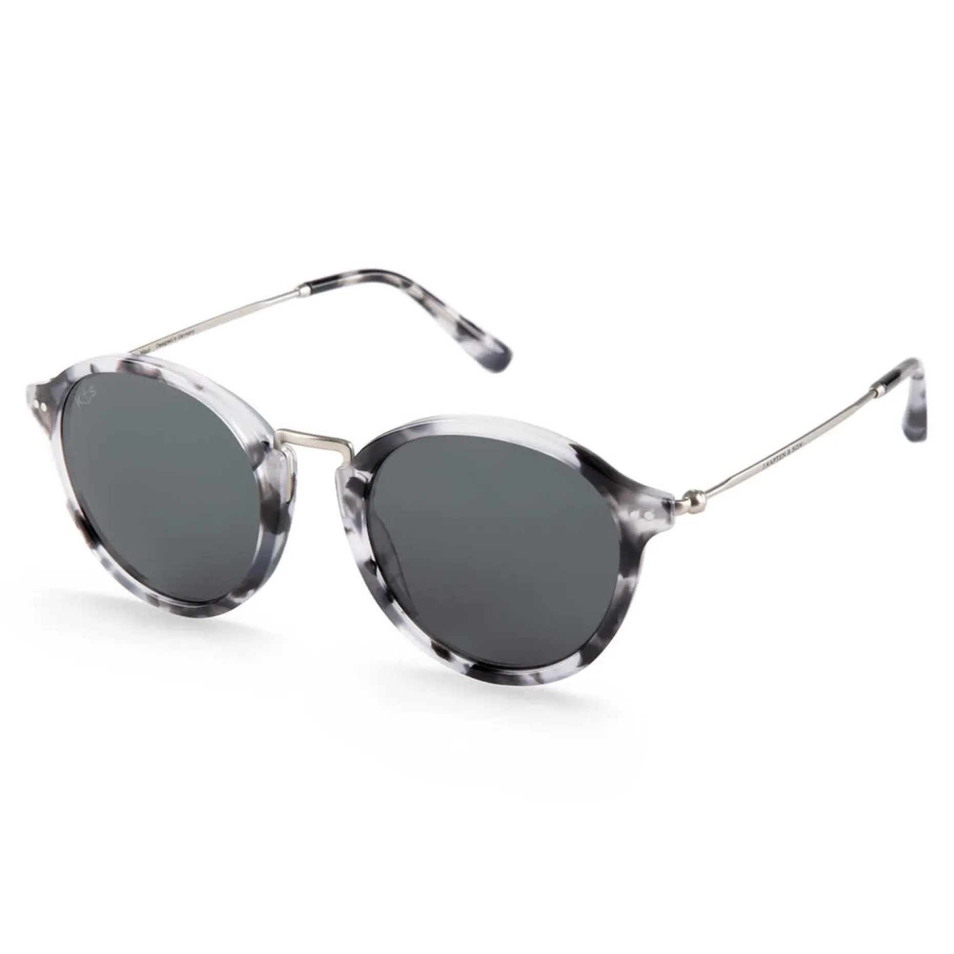 Kapten & Son Sonnenbrille Maui - Farbe: Grey Tortoise Black