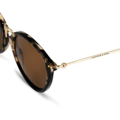 Kapten & Son Sonnenbrille Maui - Farbe: Crystal Tortoise Brown