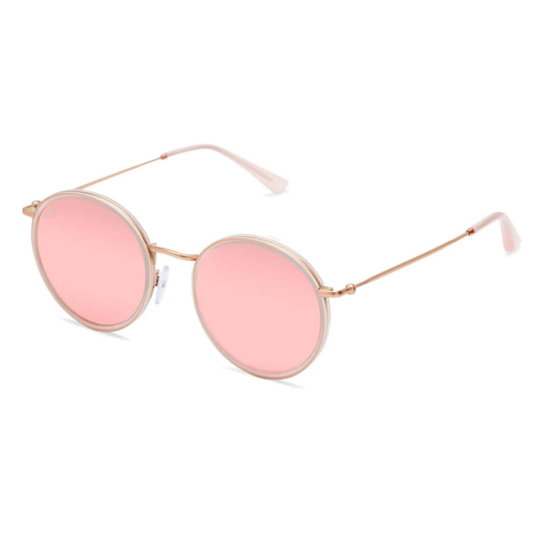 Kapten & Son Sonnenbrille Amsterdam - Farbe: All Pink Mirrored