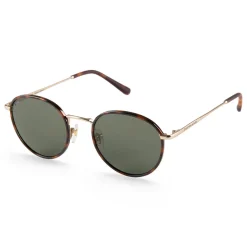 Kapten & Son Sonnenbrille London - Farbe: Gold Tortoise Green