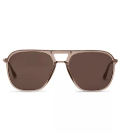 Kapten & Son Sonnenbrille Zurich - Farbe: Transparent Hazel Brown